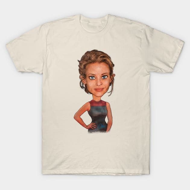 AJ COOK T-Shirt by Henry Drae